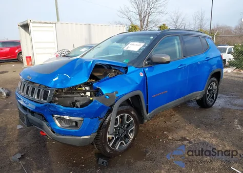 2020 Jeep Compass Trailhawk 4X4 from USA, damaged, VIN 3C4NJDDBXLT111930